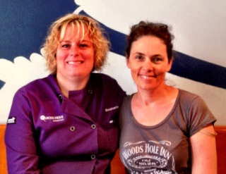 Chef Stephanie Mikolazyk and Beth Colt, Owner