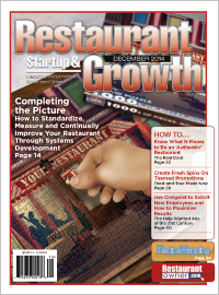 December 2014 Restaurant Startup & Growth