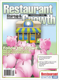February 2016 Restaurant Startup & Growth