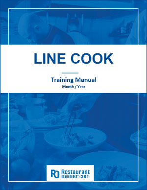 Line Cook Training Manual