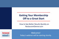 New Member Webinar