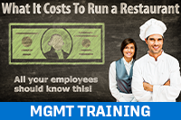 What It Costs To Run a Restaurant