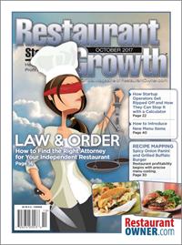 October 2017 Restaurant Startup & Growth