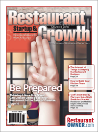 March 2018 Restaurant Startup & Growth