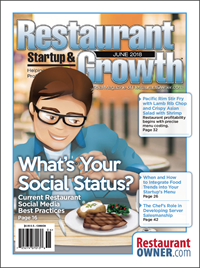 June 2018 Restaurant Startup & Growth
