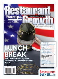 November 2018 Restaurant Startup & Growth
