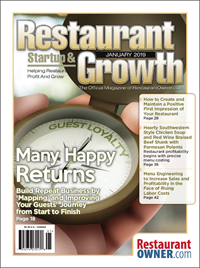 January 2019 Restaurant Startup & Growth