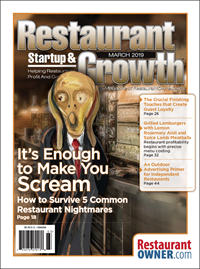March 2019 Restaurant Startup & Growth