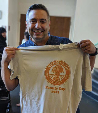 Christopher Saleh, Neomonde&##x27;s vice-president of retail and marketing.