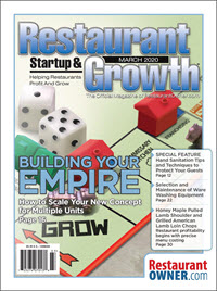 March 2020 Restaurant Startup & Growth