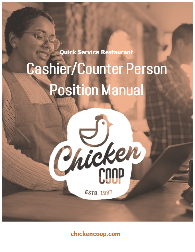 Quick-Service Restaurant &##x28;QSR&##x29; Training Manual Templates &mdash&##x3b; NEW & UPDATED