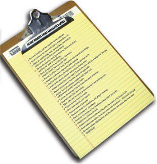 The Daily Opening Checklist