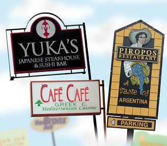 How to Make a Good Impression with Outdoor Signage
