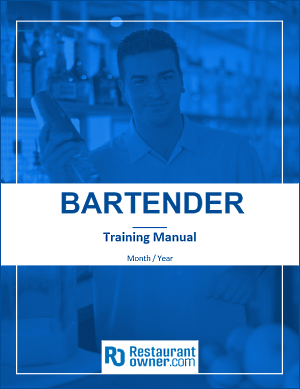 Bartender Training Manual