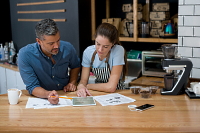 Annual Restaurant Budget Worksheets - 13 4-Week Periods version
